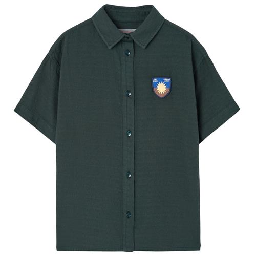 The Animals Observatory Kangaroo Kid Skjorte Deep Green 10 Y  Grøn  10 år  Unisex