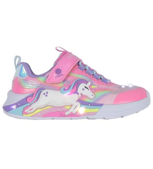 Skechers Sko - Unicorn Chaser - Pink/Multi