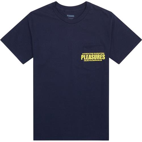 Pleasures Now Staff Pocket T-shirts Navy