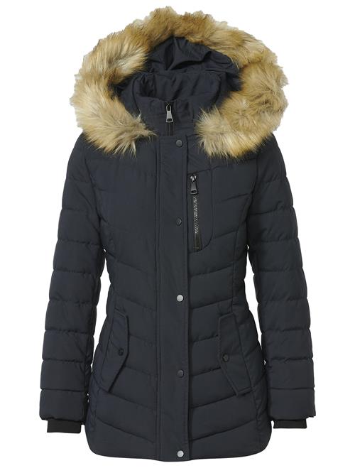 KOROSHI Vinterparka  navy / mørkeblå / lysebrun