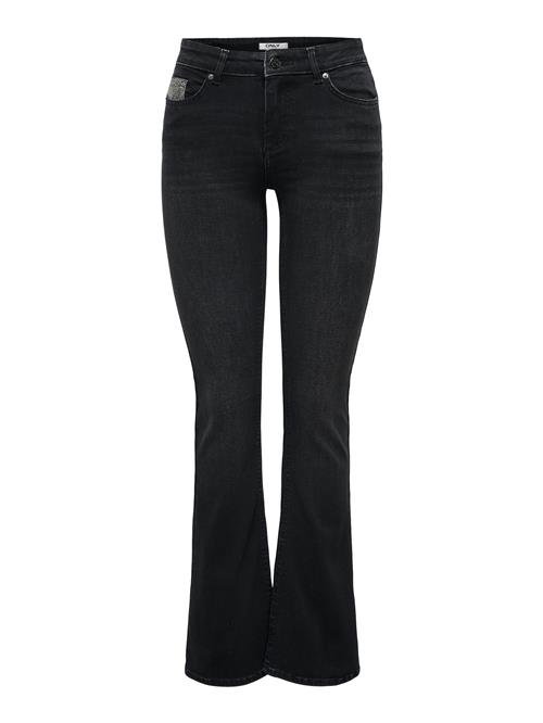 ONLY Jeans 'ONLBLUSH RHINESTONE'  black denim