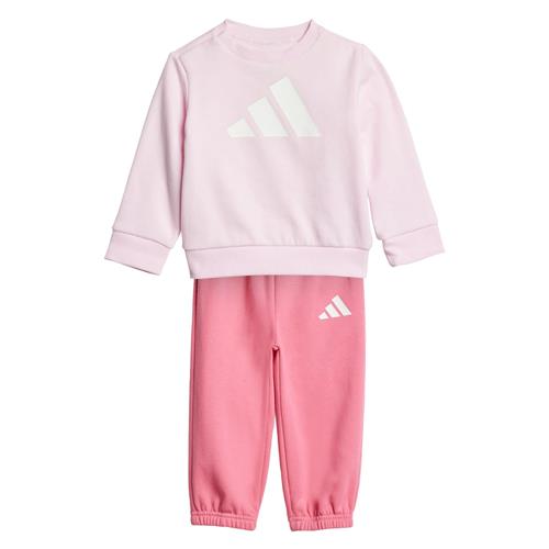 ADIDAS SPORTSWEAR Joggingdragt 'Essentials'  lyserød / lys pink / hvid