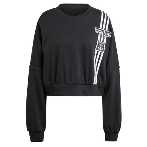 Se ADIDAS ORIGINALS Sweatshirt 'Adibreak'  sort / hvid ved About You