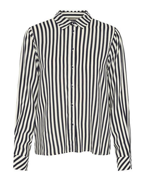CULTURE Bluse 'CUDenia'  natblå / offwhite