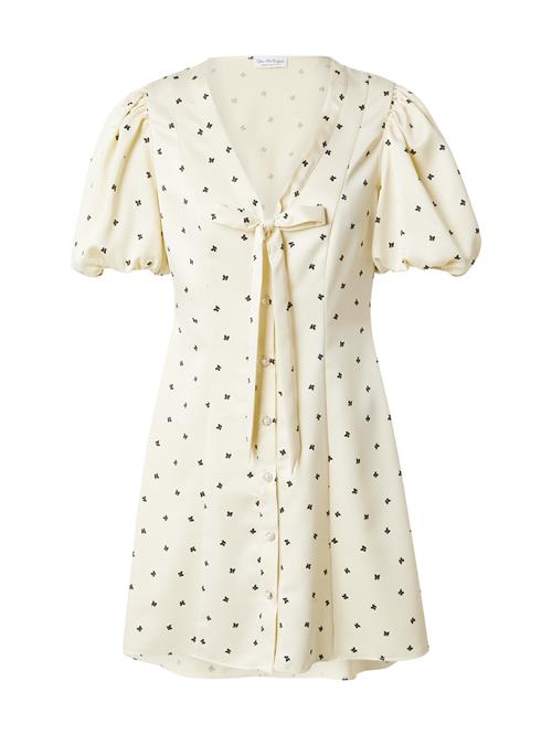 Miss Selfridge Kjole  creme / sort