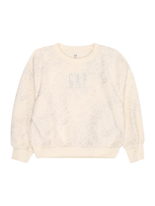 GAP Sweatshirt  sølv / hvid