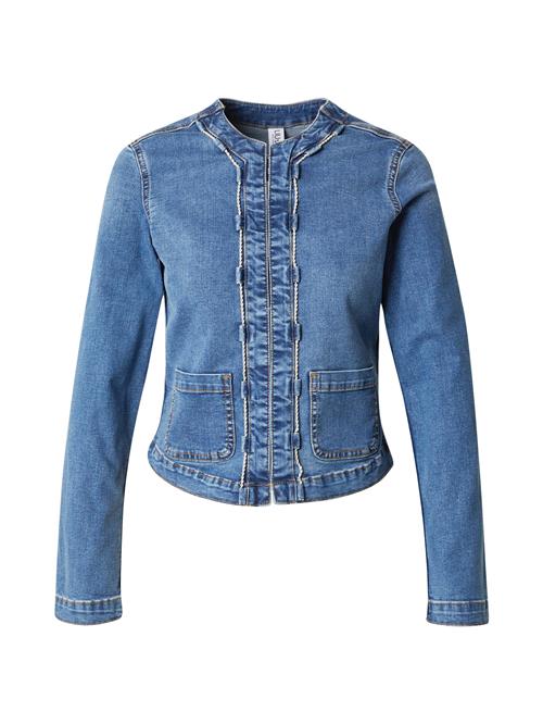 Liu Jo Overgangsjakke 'GIACCA CHAIN'  blue denim / hvid