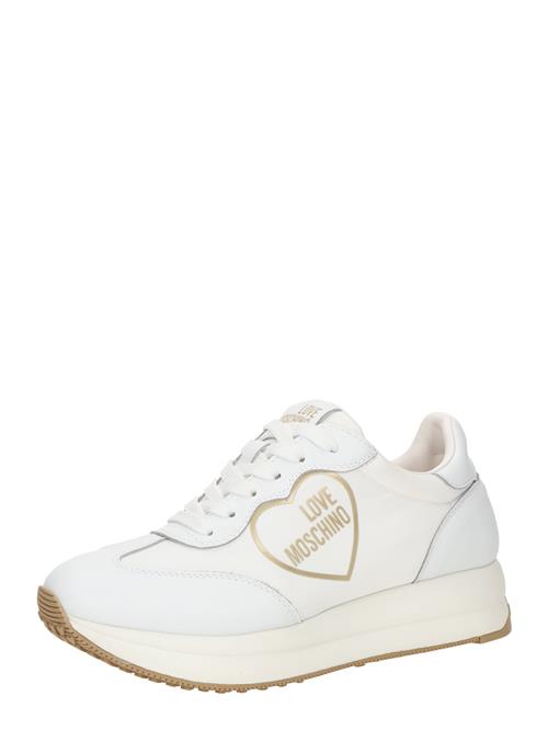 Love Moschino Sneaker low  guld / hvid