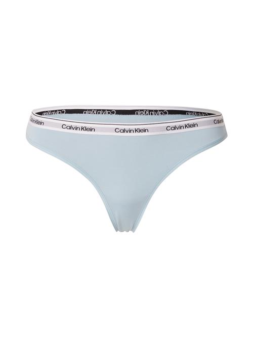 Se Calvin Klein Underwear String  lyseblå / grå / sort / hvid ved About You