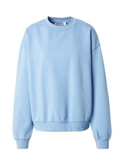 WEEKDAY Sweatshirt 'Essence Standard'  himmelblå