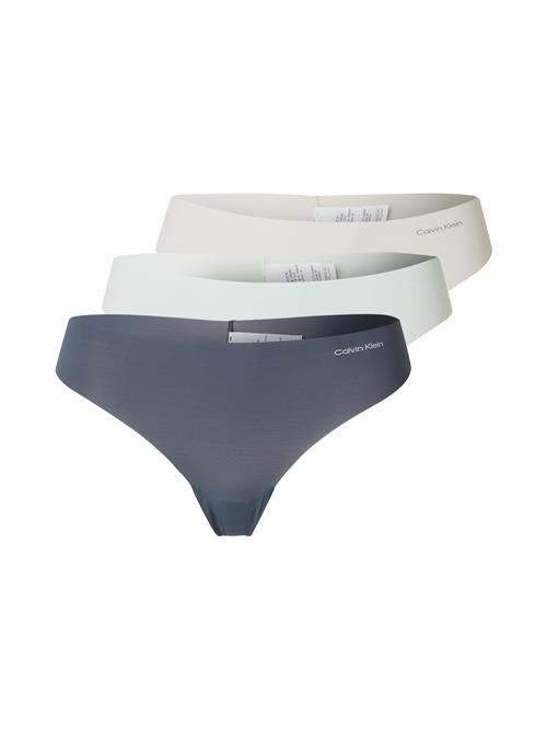 Calvin Klein Underwear String  creme / mørkegrå / hvid