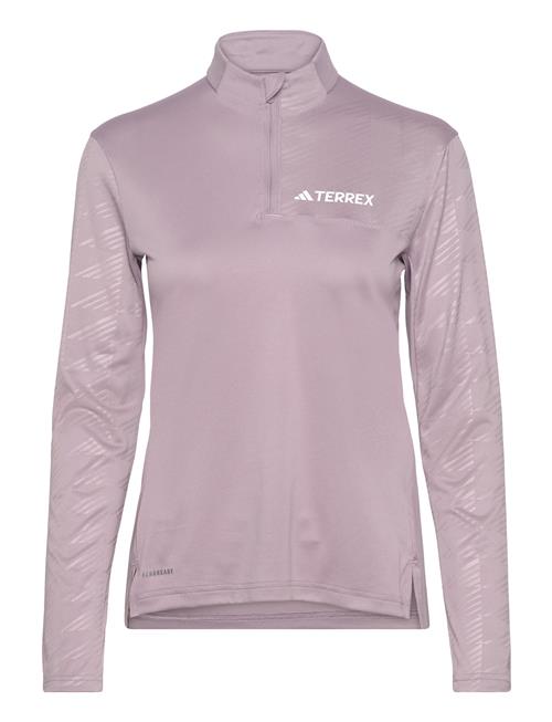 adidas Terrex Terrex Multi Half-Zip Long-Sleeve Top Adidas Terrex Pink