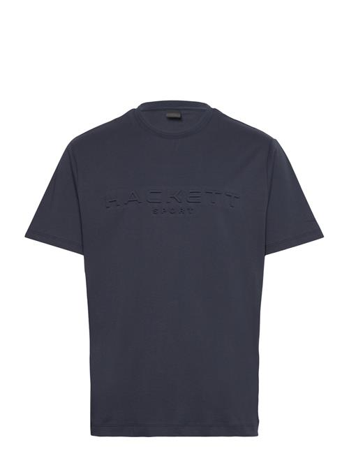 Hackett London Hs Embossed Tee Hackett London Navy