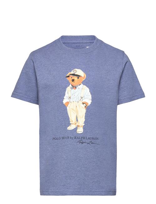 Se Polo Bear Cotton Jersey Tee Ralph Lauren Kids Blue ved Booztlet