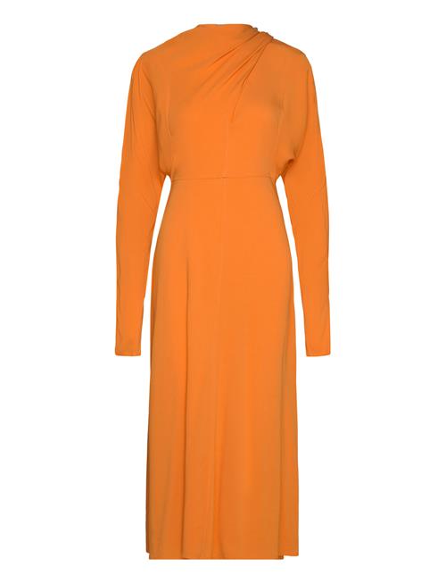 Wood Wood Ambre Crepe Dress Wood Wood Orange