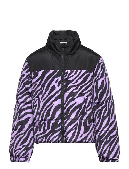 Kids Only Kognewbecca Aop Puffer Otw Kids Only Purple