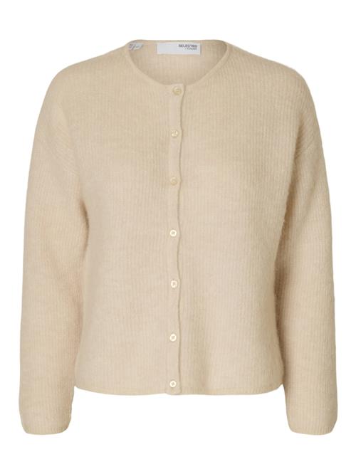 SELECTED FEMME Cardigan 'SLFSIA RAS'  lysebeige