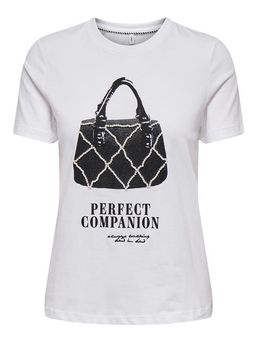 Se ONLY Shirts 'ONLKita'  sort / hvid ved About You