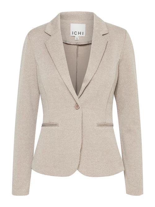 ICHI Blazer 'Kate'  cappuccino / hvid