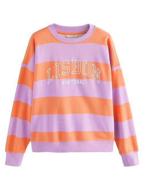 Next Sweatshirt  orange / pink / hvid