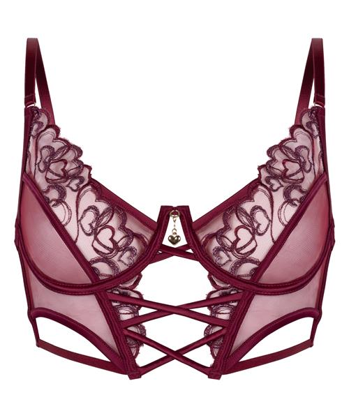 Hunkemöller BH 'Scarlett'  bordeaux