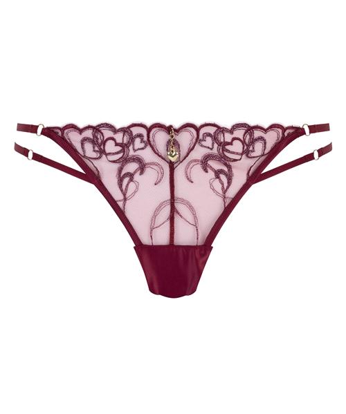 Hunkemöller String 'Scarlett'  vinrød