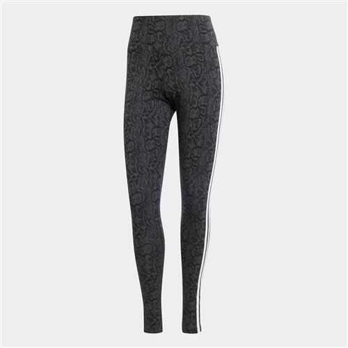 ADIDAS ORIGINALS Leggings  basalgrå / sort / hvid