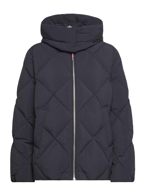 Tommy Hilfiger Hw Down Diamond Baffle Jacket Tommy Hilfiger Navy