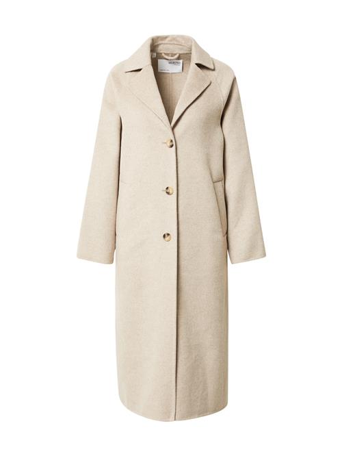 SELECTED FEMME Overgangsfrakke 'Tama'  lysebeige