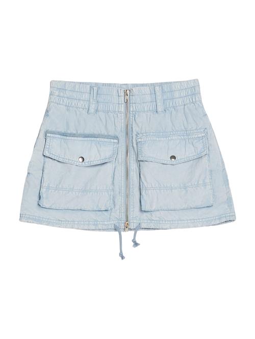 Bershka Nederdel  blue denim