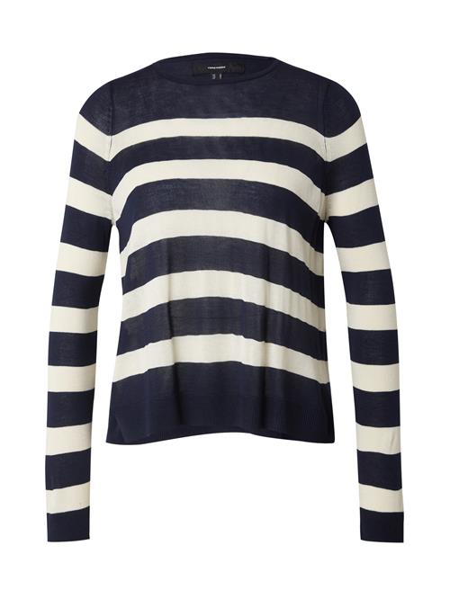 Se VERO MODA Pullover 'Nova'  natblå / hvid ved About You