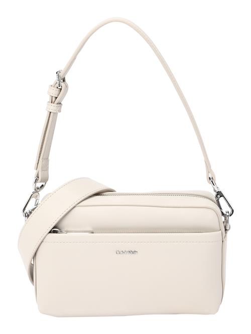 Calvin Klein Skuldertaske 'Must'  creme