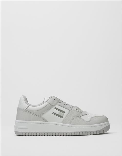 Tommy Jeans Tjm Retro Basket Cupsole Tumble Lave sneakers Grå