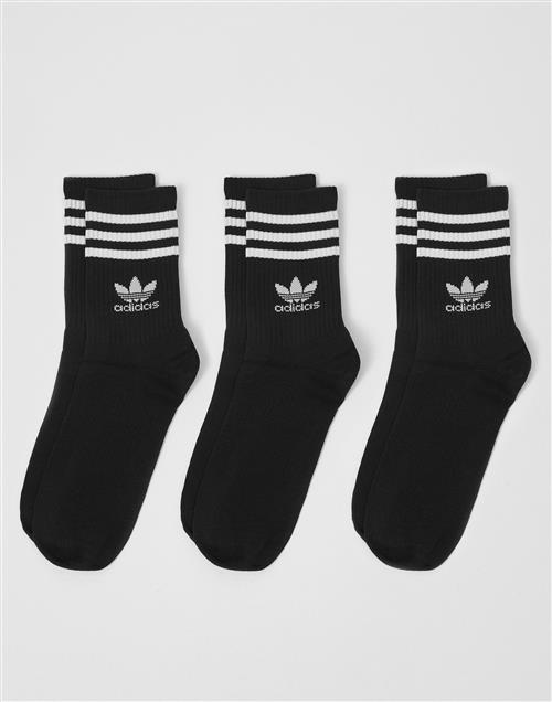 Adidas Originals Crew Sock 3STR Træningssokker Sort