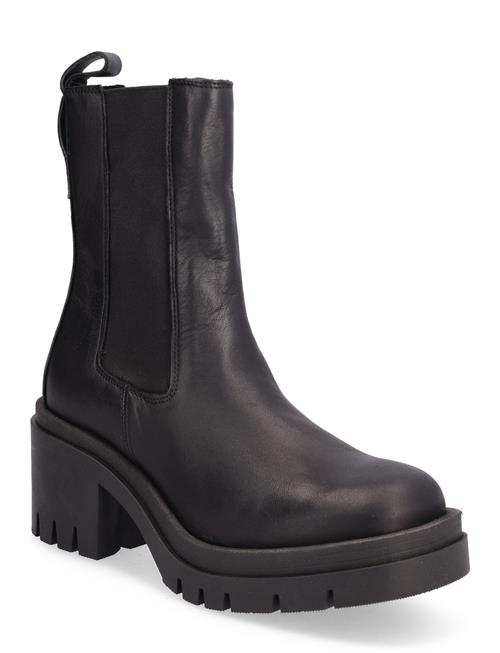 Selected Femme Slfsage Chelsea Leather Boot B Selected Femme Black