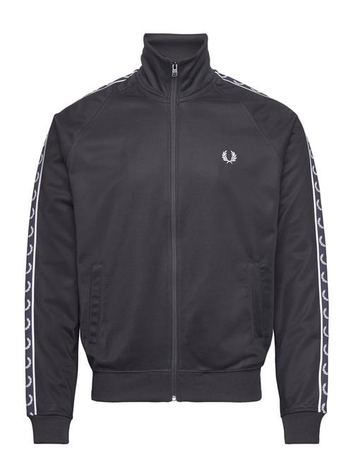 Contrast Tape Trk Jkt Fred Perry Navy