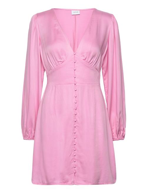 Vila Vimalin Corba L/S Short Dress /Ka Vila Pink