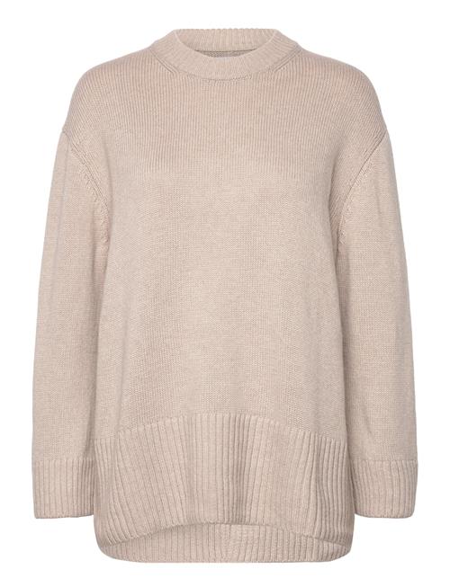 Samsøe Samsøe Eliette Crew Neck 14938 Samsøe Samsøe Beige