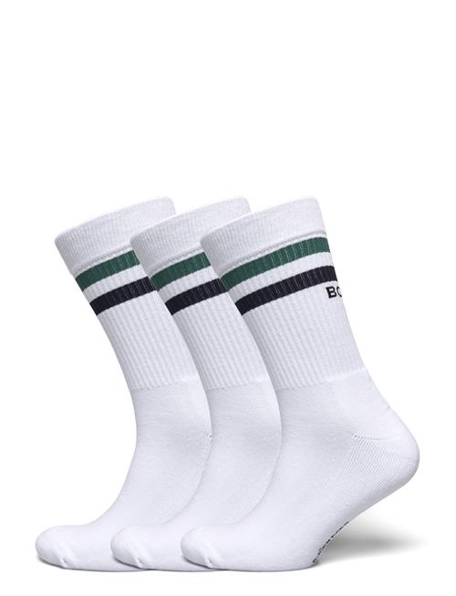 Classic Crew Sock 3P Björn Borg White
