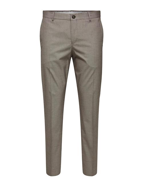 Selected Homme Slhslim-Liam Brwn Hounds Trs Flex B Noos Selected Homme Beige