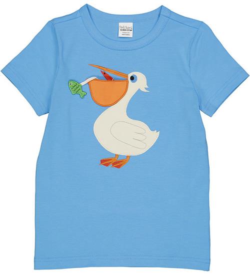 Freds World T-Shirt - Hello Pelican - All Blue