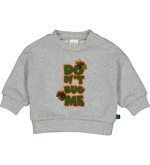 Freds World Sweatshirt - Dont Bug Me - Pale Greymarl