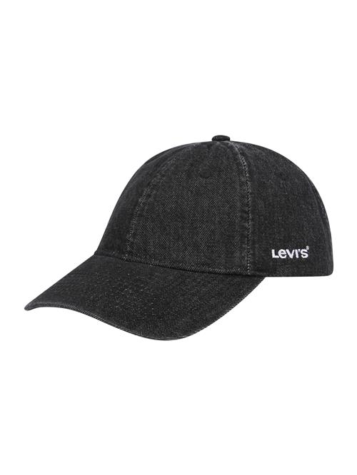 LEVI'S ® Hætte 'Essential'  black denim / hvid