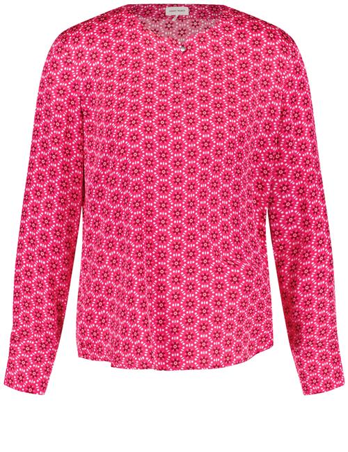 GERRY WEBER Bluse  mørkeblå / pink