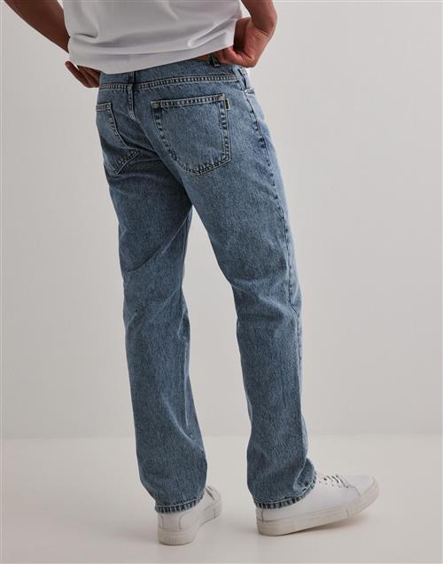 Woodbird WBJay Optic Jeans Straight jeans Blå