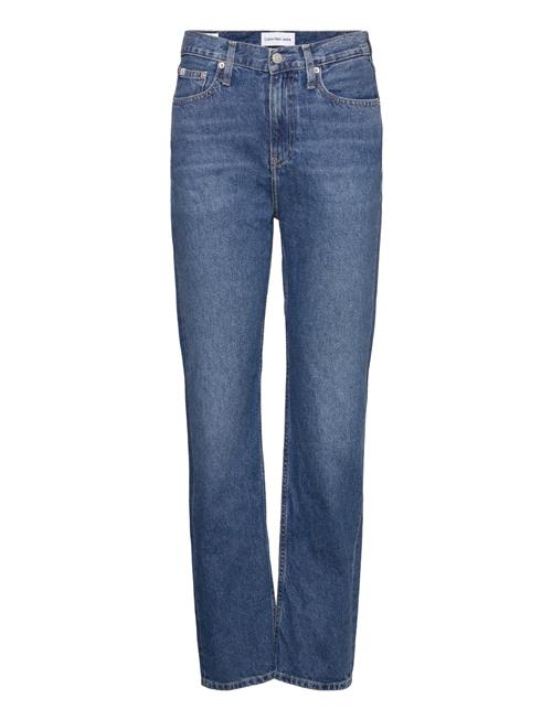 Calvin Klein Jeans High Rise Straight Calvin Klein Jeans Blue