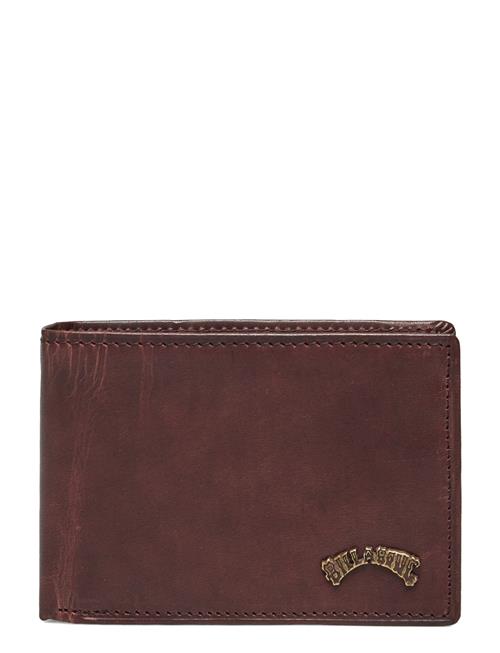 Arch Leather Wallet Billabong Brown