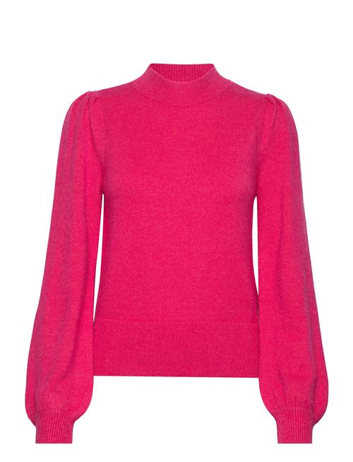 Se Viril Turtle-Nk Balloon L/S Top - Noos Vila Red ved Booztlet