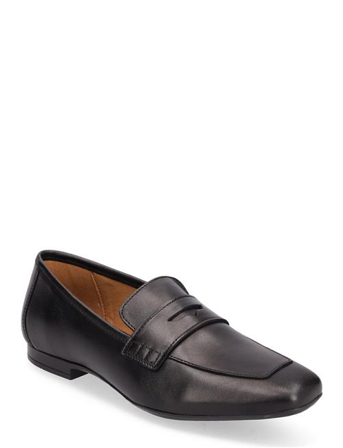 Se Bialilly Loafer Leather Bianco Black ved Booztlet