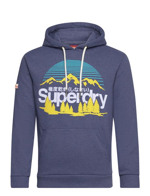 Great Outdoors Graphic Hoodie Superdry Blue